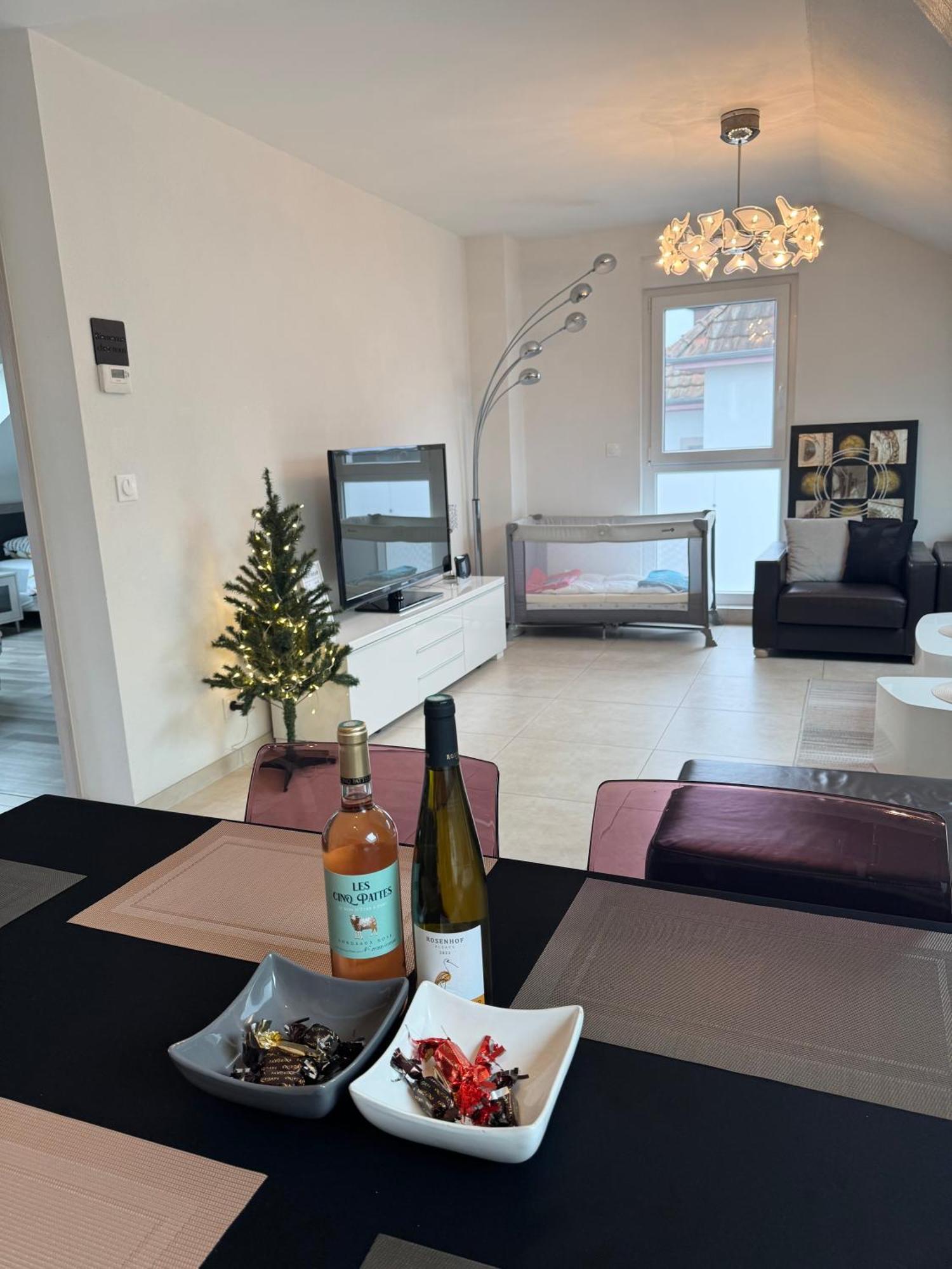 Appartement Bes,, Attique Neuf Avec Confort Wittenheim Exterior photo